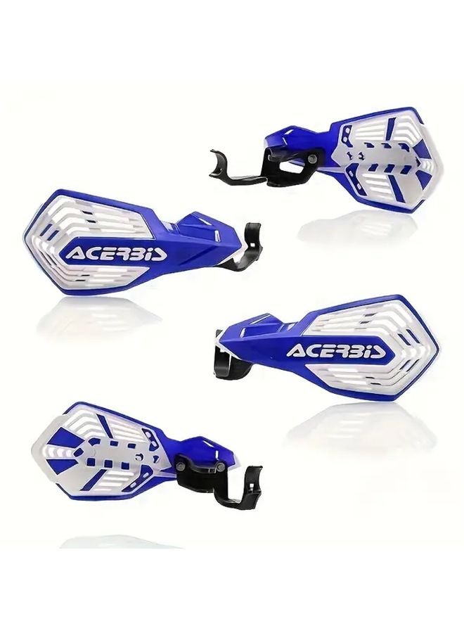 Yellow Motorcycle Hand Guards Universal Fit For Honda Suzuki Yamaha Kawasaki Beta - Image 4